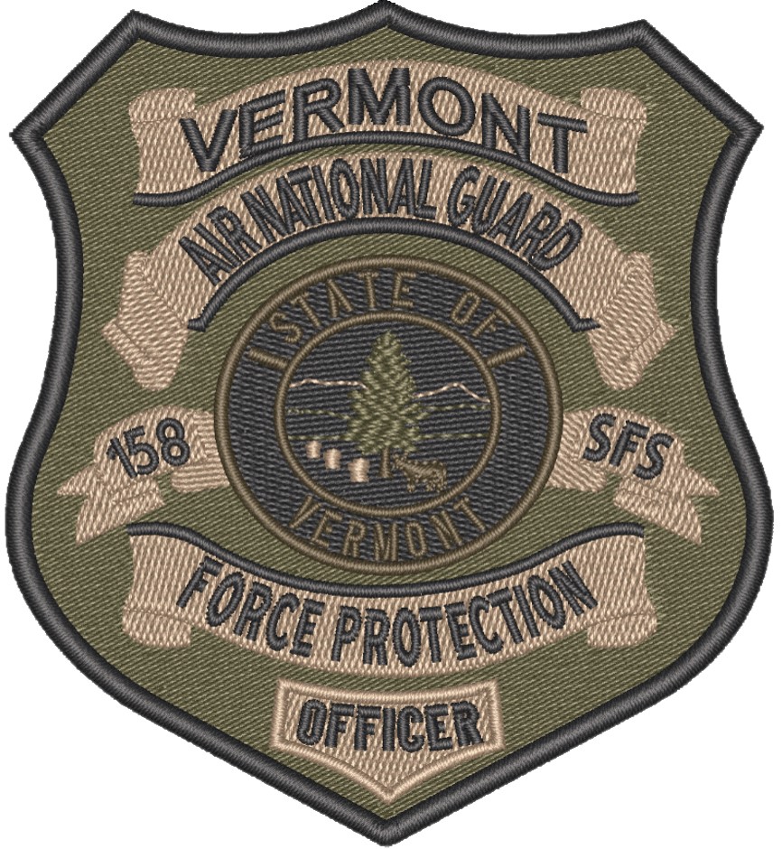 State Force Protection Badge Patch